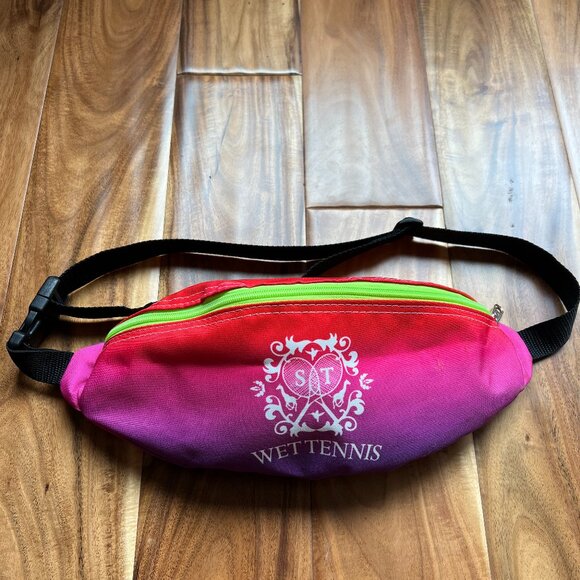 Sofi Tukker - Wet Tennis - Fanny Pack / Crossbody Bag - Neon Rainbow - Picture 1 of 5